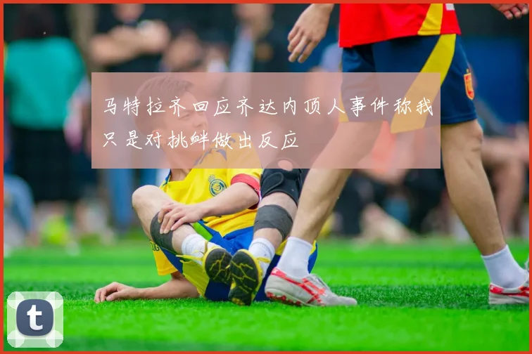 马特拉齐回应齐达内顶人事件称我只是对挑衅做出反应